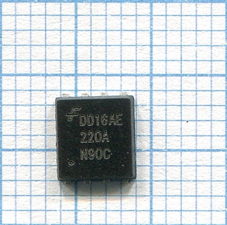Микросхема FDMS3600S N-Channel MOSFET 25V 30A