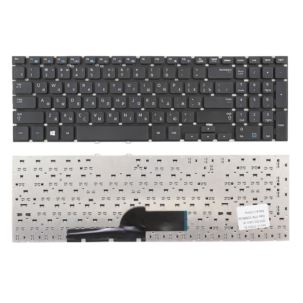 Клавиатура для ноутбука Samsung NP350E5C 355E5C 350V5C 355V5C Черная