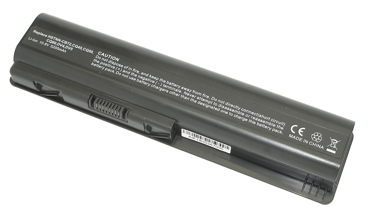 Аккумулятор для HP DV4 DV5 DV6 G50 G60 CQ50 CQ60 CQ61 CQ71 (11.1V 5200mAh) HSTNN-IB72 OEM