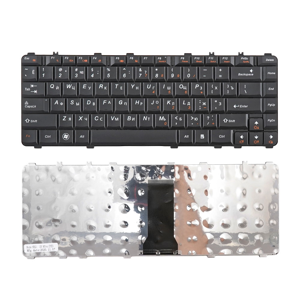 Клавиатура для ноутбука Lenovo Y450 Y460 Y550 Y560 Черная