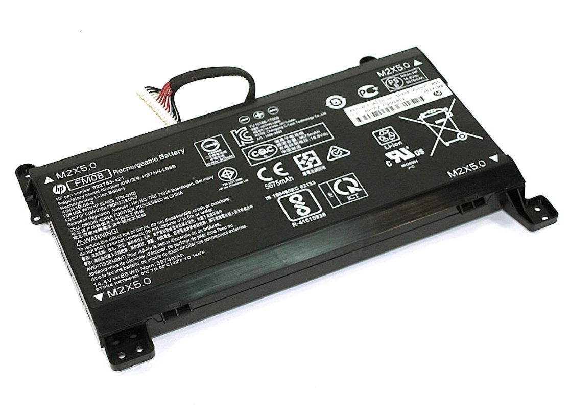 Аккумулятор для HP 17-AN (14.4V 5973mAh) (16 pin) FM08 HSTNN-LB8A Original