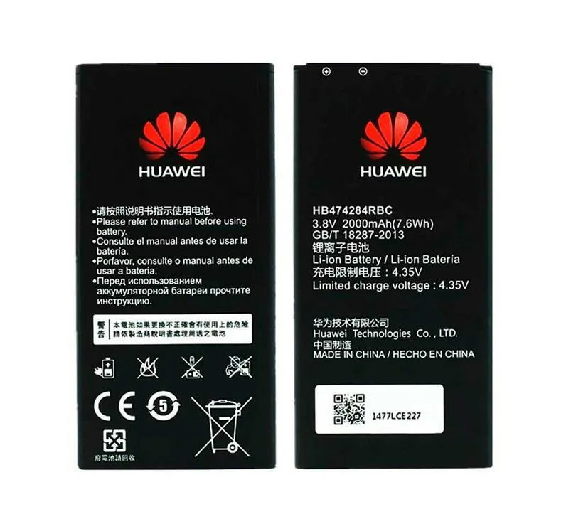 Аккумулятор для Huawei Ascend G6215 G620, Honor 3C Lite (HB474284RBC) Original