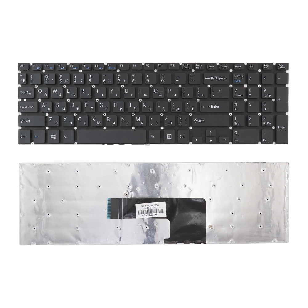 Клавиатура для ноутбука Sony SVF15 SVF152 FIT 15 Черная