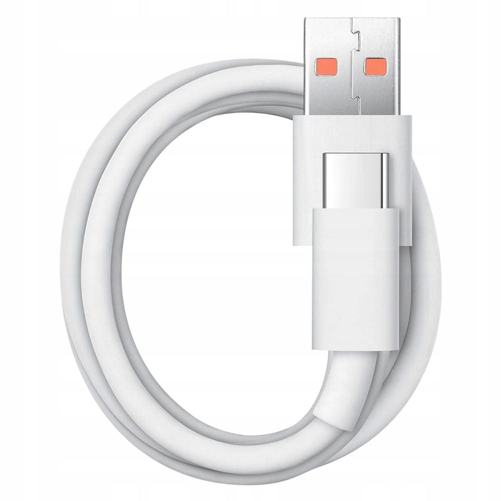 Кабель для зарядки Xiaomi 6A Type-C Fast Charging Data Cable 1m белый Original