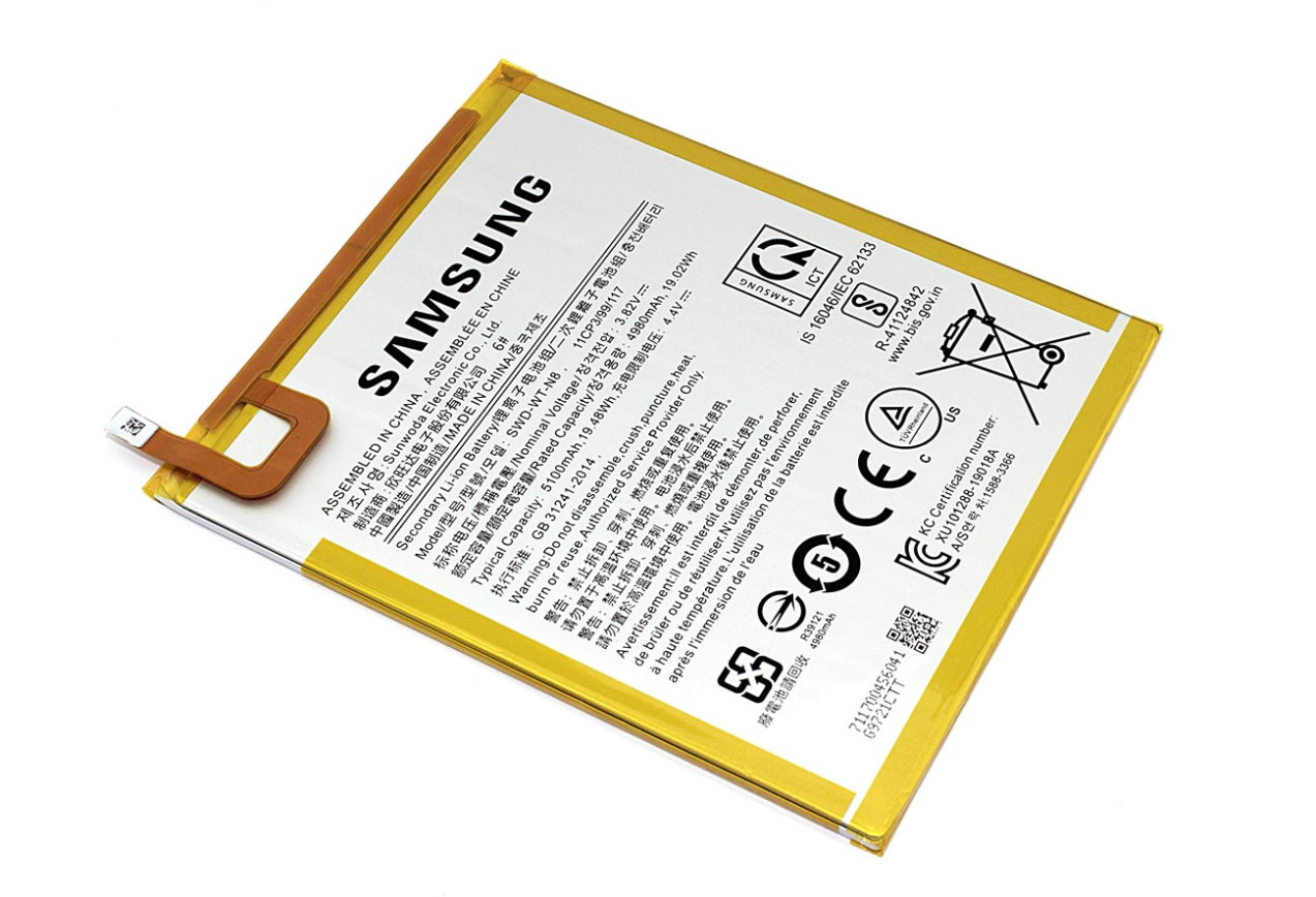 АКБ для Samsung Galaxy Tab A 8.0 (2019) SM-T290 SM-T295 3.82V 4980mAh (SWD-WT-N8)