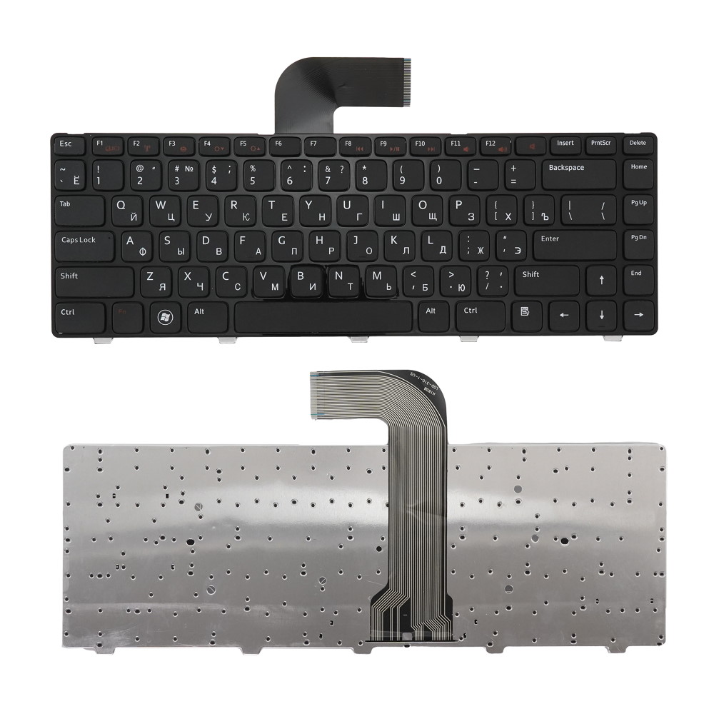 Клавиатура для ноутбука Dell N4110 M5040 M5050 N5040 N5050 Черная