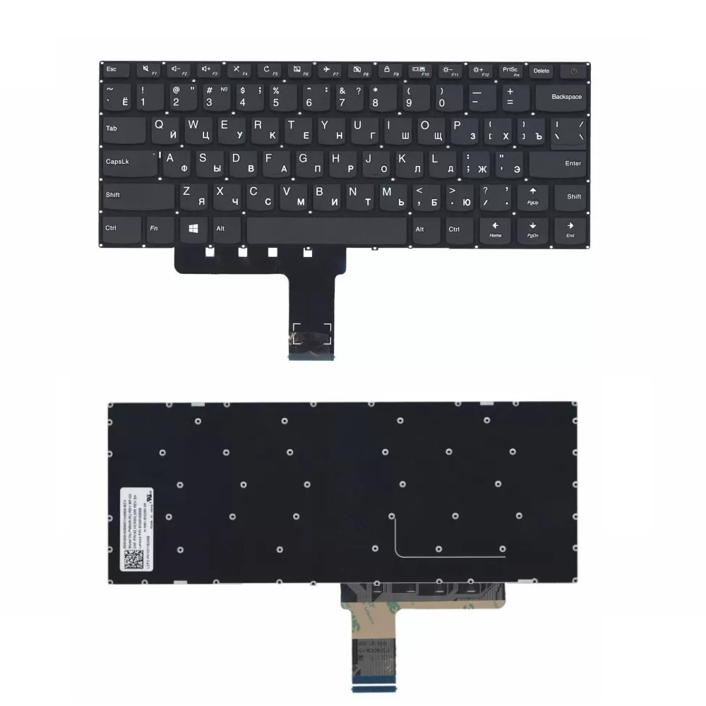 Клавиатура для ноутбука Lenovo 110-14IBR 110-14IISK 310-14ISK Черная
