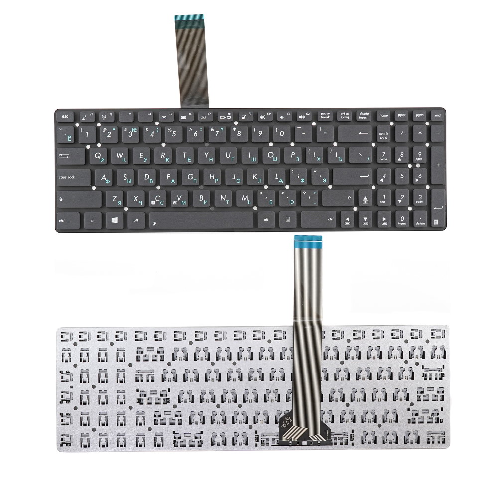 Клавиатура для ноутбука Asus K55 K55A A55 K75A R752 Черная
