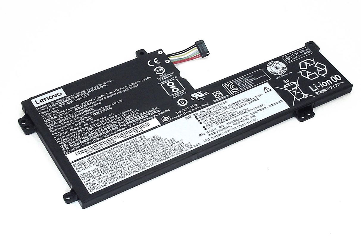 Аккумулятор для Lenovo IdeaPad L340-15API L340-17API (11.4V 3087mAh) L18L3PF1 L18C3PF2 Original