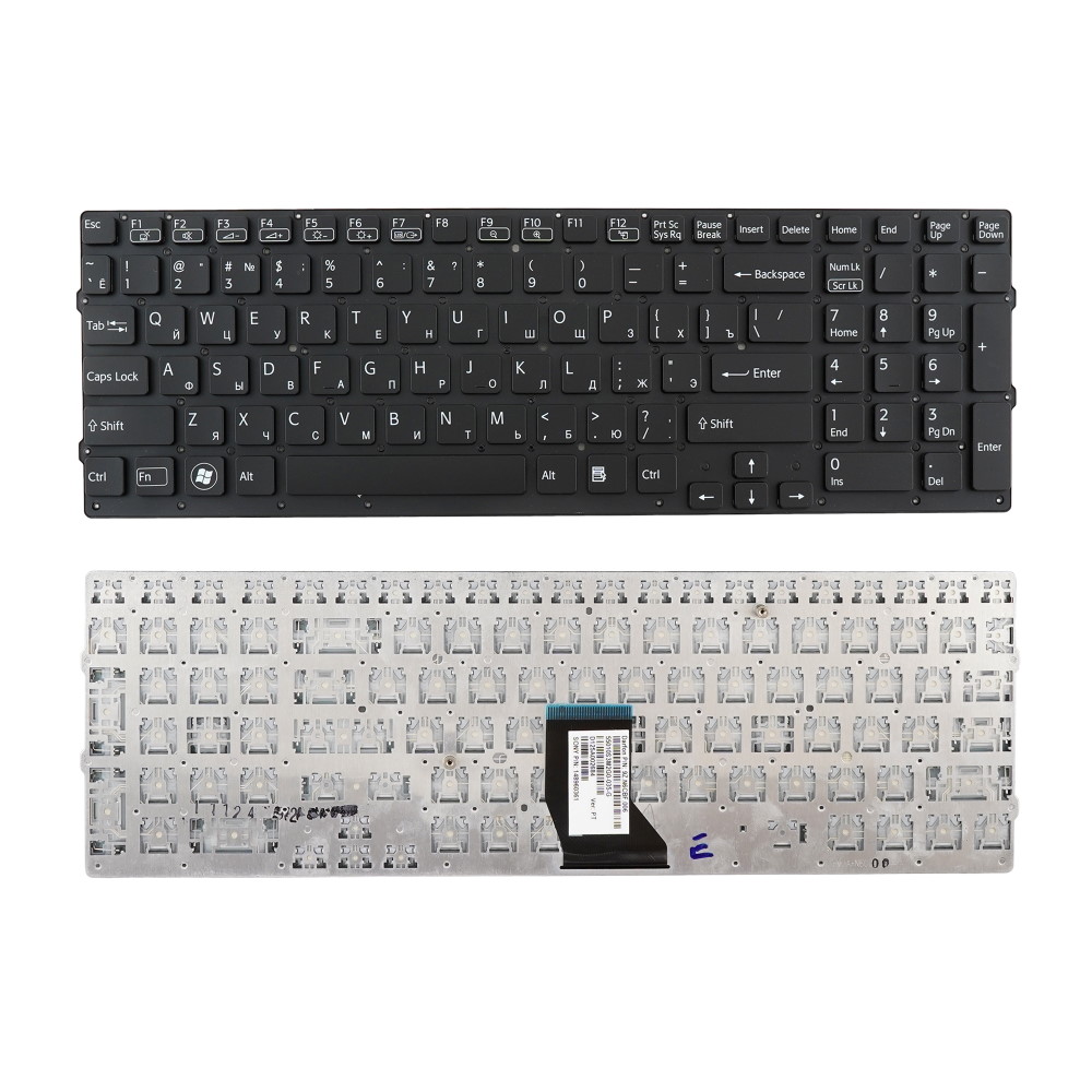 Клавиатура для ноутбука Sony VPC-CB VPC-CB17 Черная
