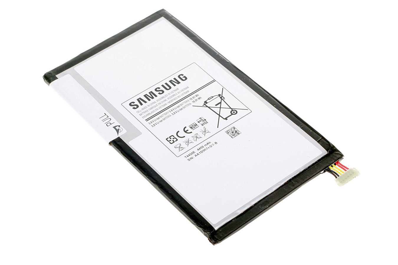 АКБ для Samsung Galaxy Tab3 SM-T310 SM-T311 SM-T315 (T4450E) 3.8V 16.91Wh Original