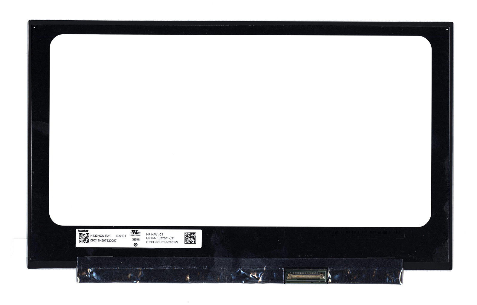 Матрица для ноутбука 13.3" LED SLIM 40 pin eDP (1920x1080) (IPS) N133HCN-EA1
