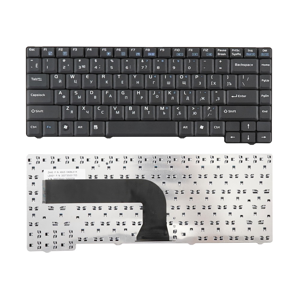 Клавиатура для ноутбука Asus Z94 A9T X50 X51 X58 Черная