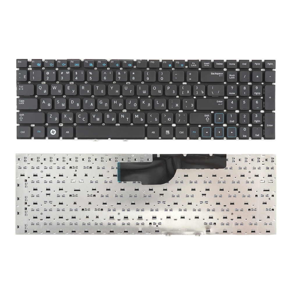 Клавиатура для ноутбука Samsung NP300E5A 300E5C 300E5X 305V5A Черная