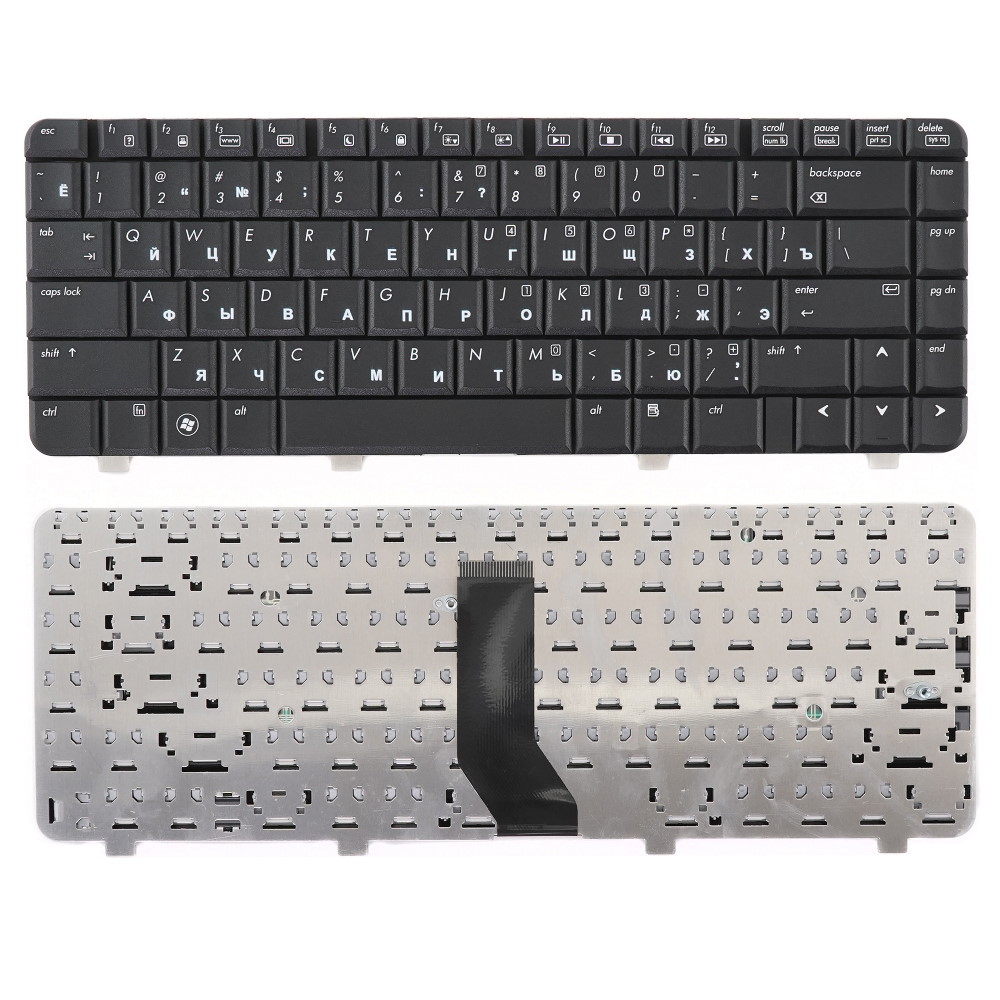 Клавиатура для ноутбука HP 540 550 6520S 6720S Черная