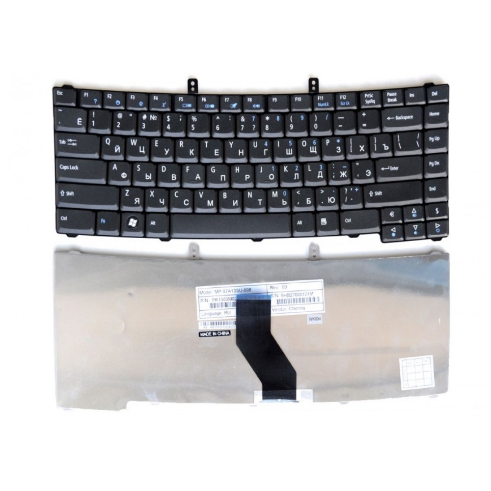 Клавиатура для ноутбука Acer Extensa 4220 4230 4420 4620 5120 5210 5420 5610 5620 Черная