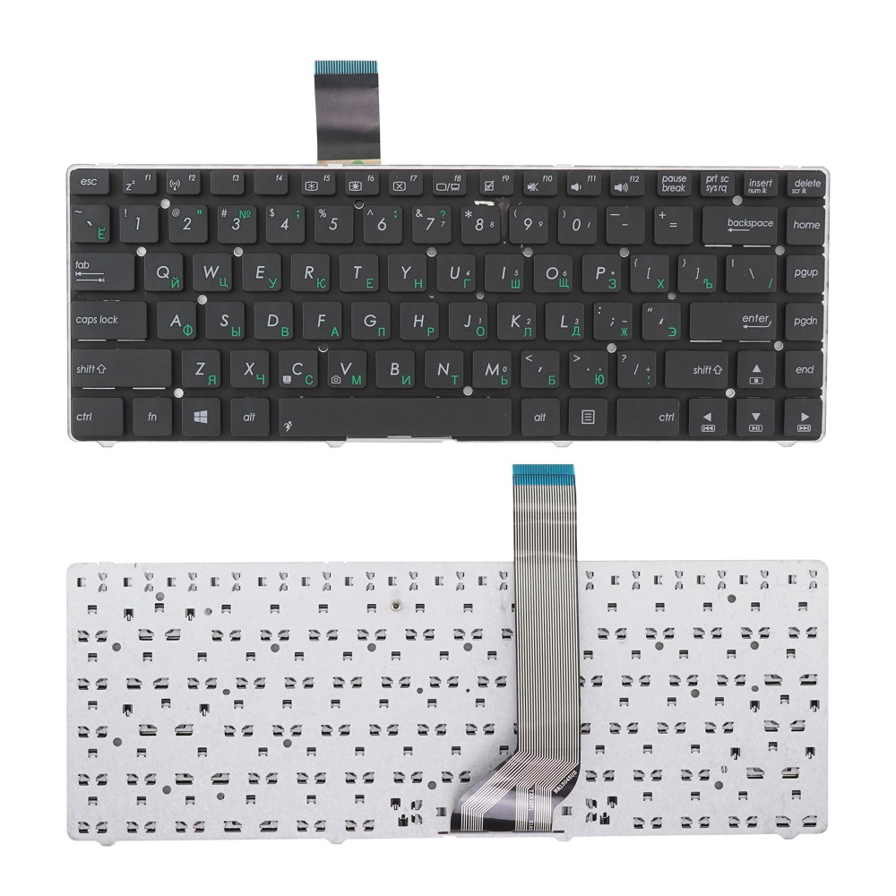 Клавиатура для ноутбука Asus N46 U46 K45 Черная