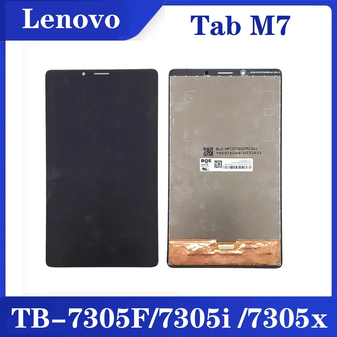 Дисплей 7" Lenovo Tab M7 TB-7305i TB-7305f TB-7305x в сборе с тачскрином Черный