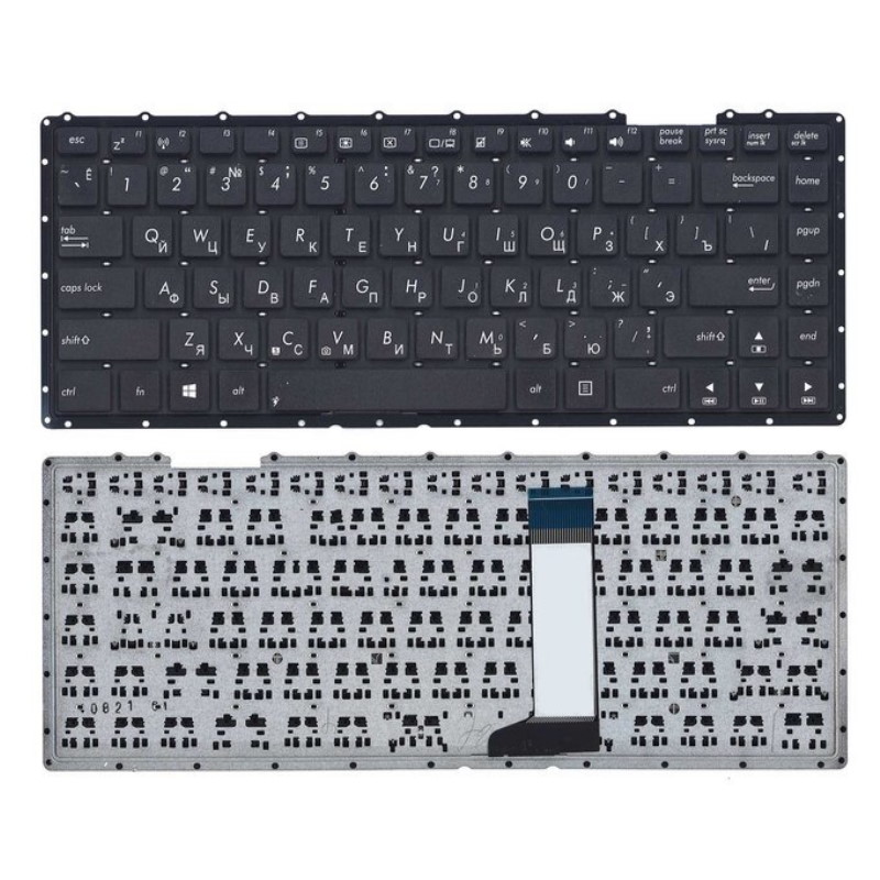 Клавиатура для ноутбука Asus X451CA X453M X455L F455 Черная