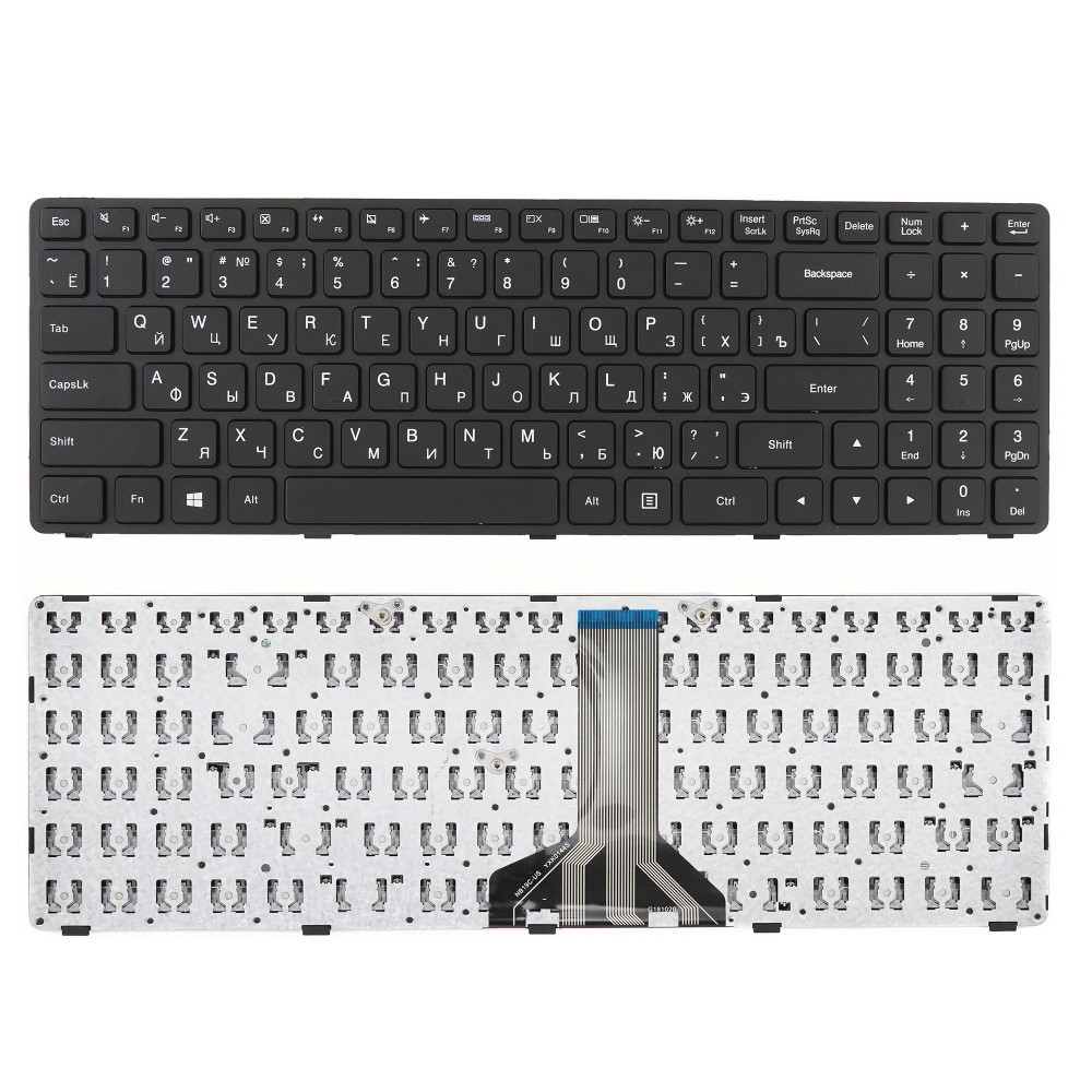 Клавиатура для ноутбука Lenovo 100-15IBD В50-50 Черная