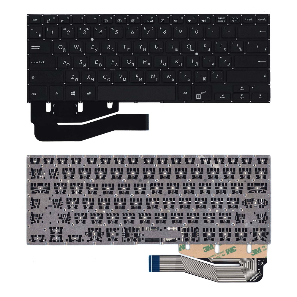 Клавиатура для ноутбука Asus TP410U TP401C TP401N TP461U Черная