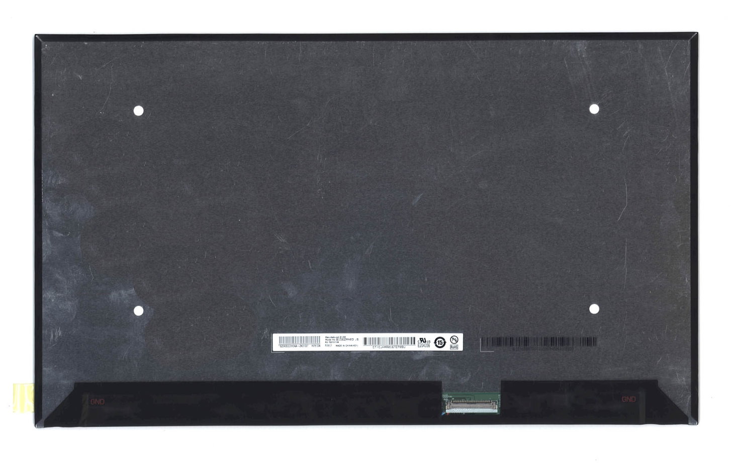 Матрица для ноутбука 15.6" LED SLIM 40 pin eDP (3840x2160) (IPS) B156ZAN03.6 (349.22)