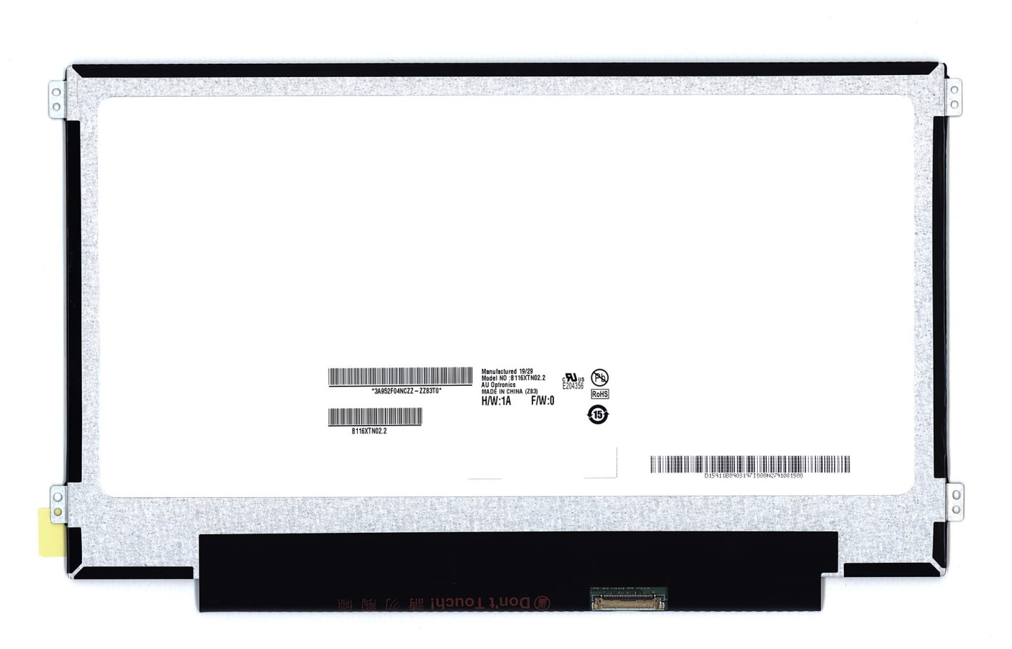 Матрица для ноутбука 11.6" LED SLIM 30 pin eDP (1366*768) B116XTN02.2