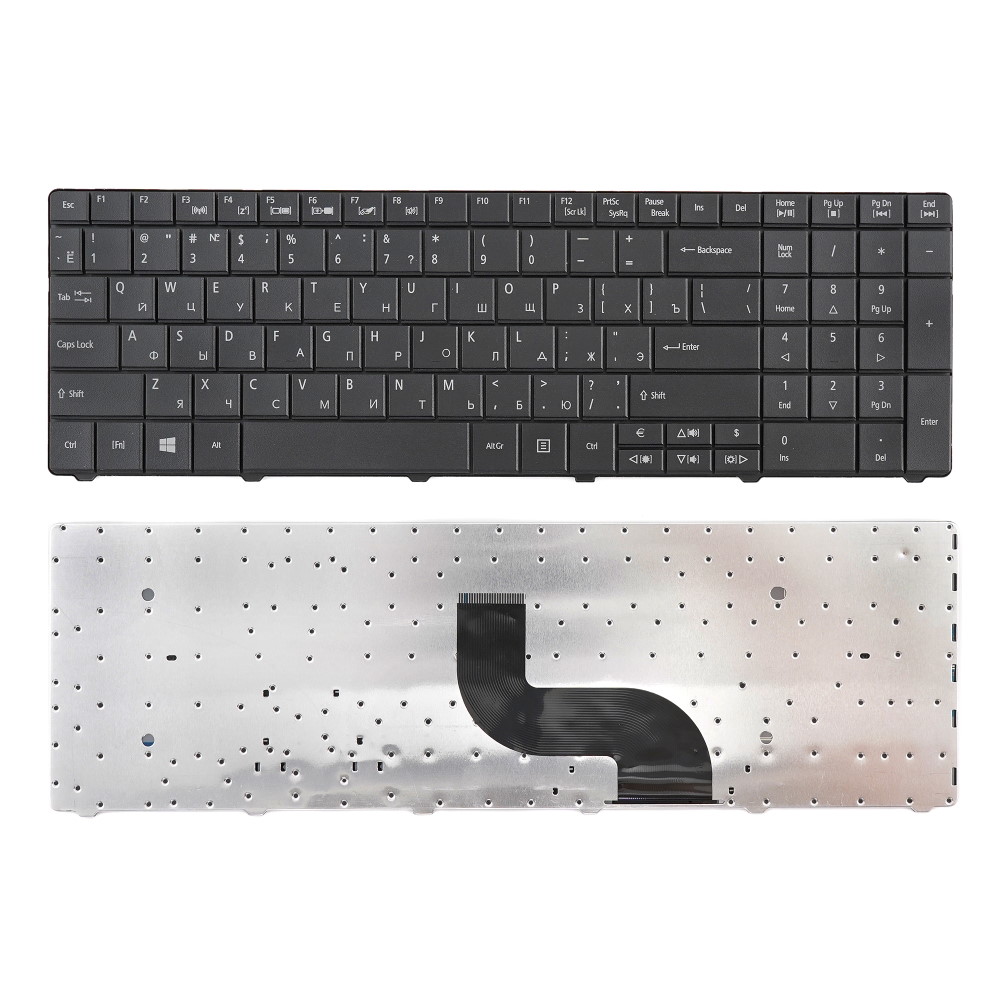Клавиатура для ноутбука Acer Aspire E1-521 E1-531 E1-571 5542 5740G 5742 Черная