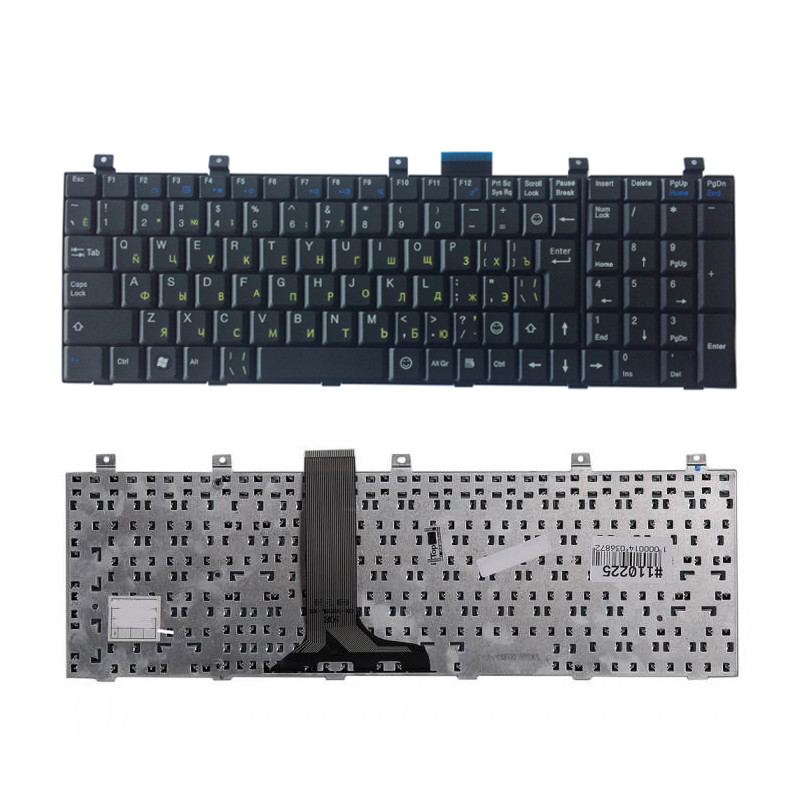 Клавиатура для ноутбука MSI VX600 EX600 CR500 Черная