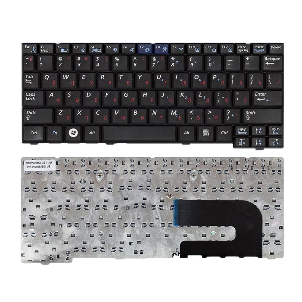 Клавиатура для ноутбука Samsung NC10 N108 N110 N130 N135 N140 Черная