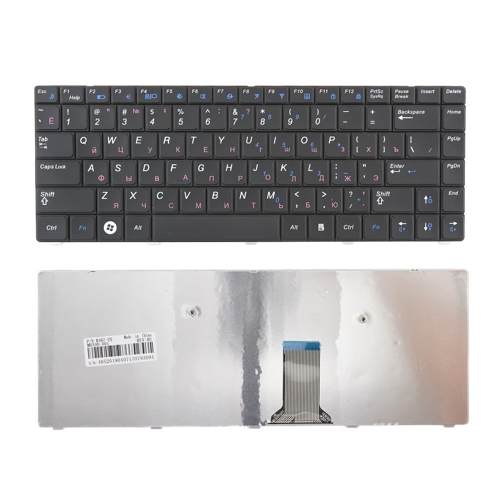 Клавиатура для ноутбука Samsung R425 R467 R465 R463 R420 R428 R429 R468 R470 Черная