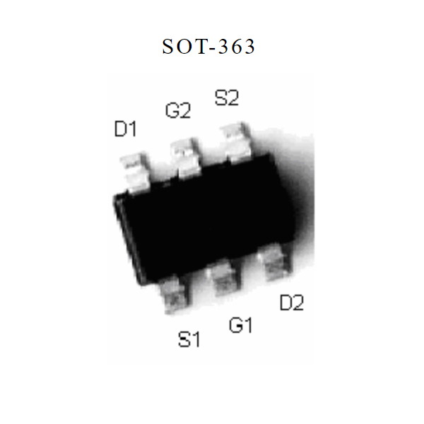 Микросхема MTDK5S6R N-Channel MOSFET 30V 0.25A