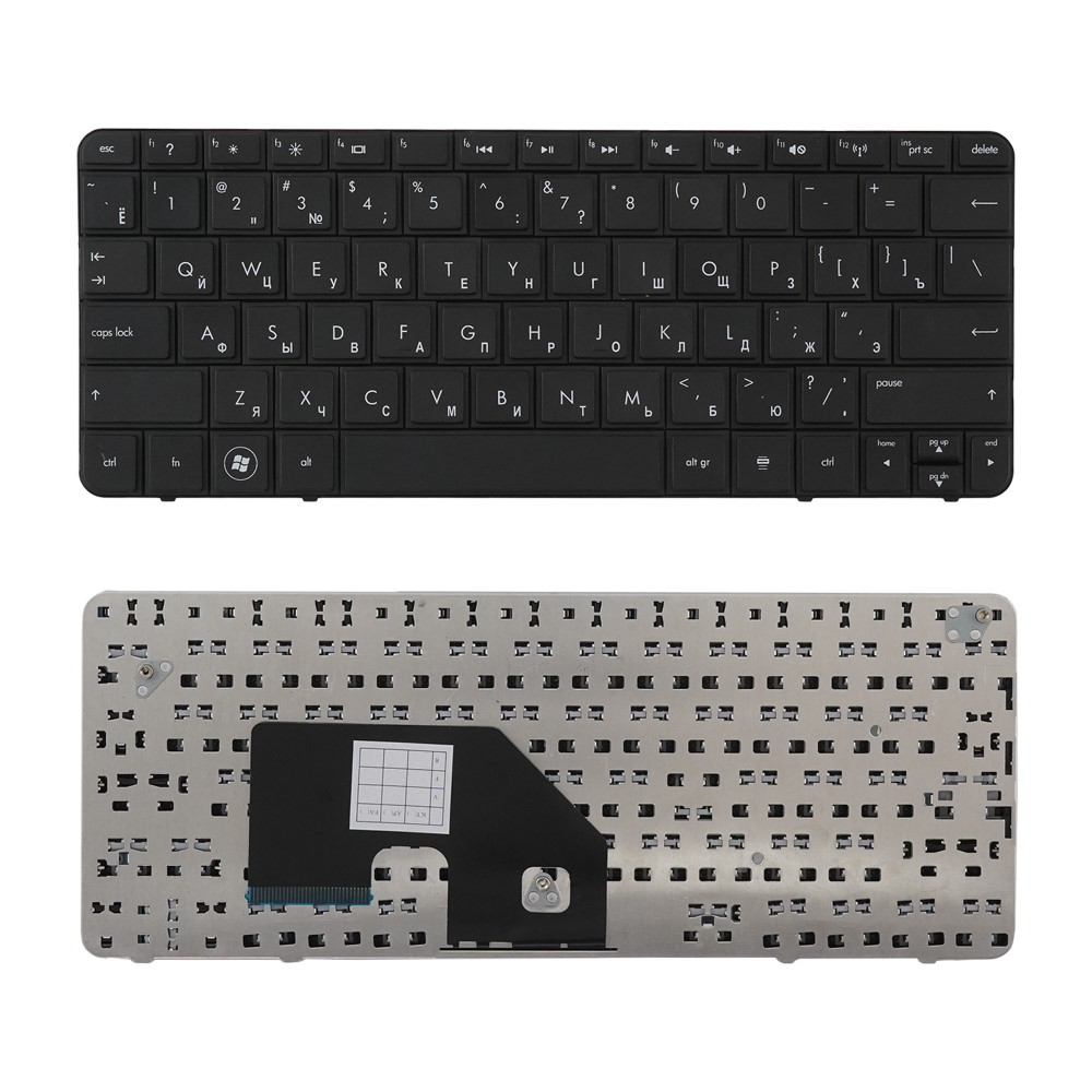 Клавиатура для ноутбука HP Mini 110-3000 CQ10-400 Черная