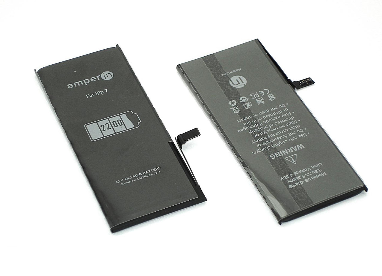 Аккумулятор для Apple iPhone 7 (2200mAh) Amperin