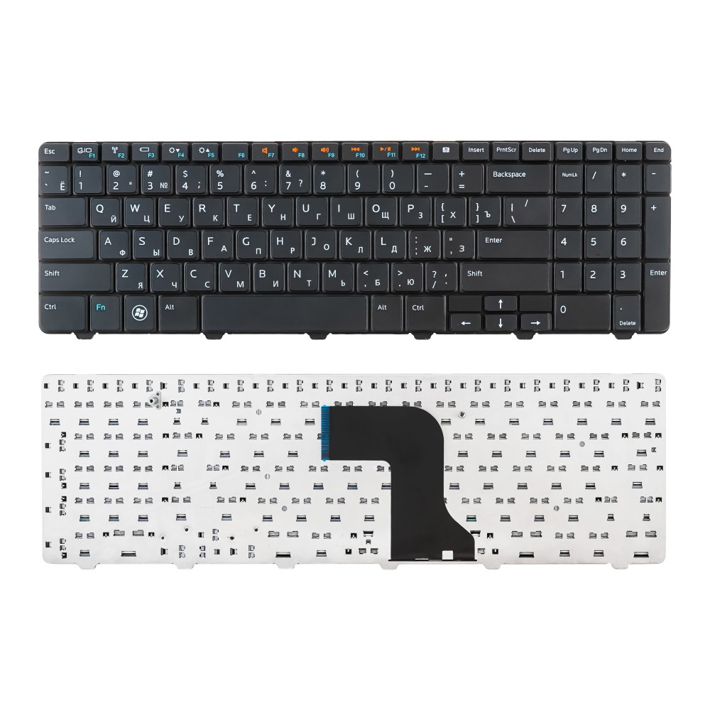 Клавиатура для ноутбука Dell Inspiron N5010 M5010 Черная