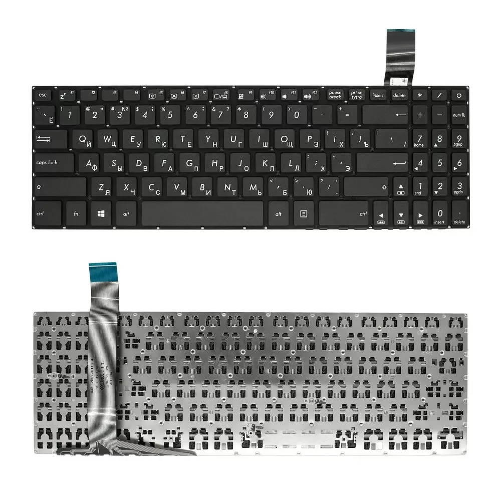 Клавиатура для ноутбука Asus X570Z FX570ZD FX570U FX570UD FX570DD F570ZD M570DD Черная