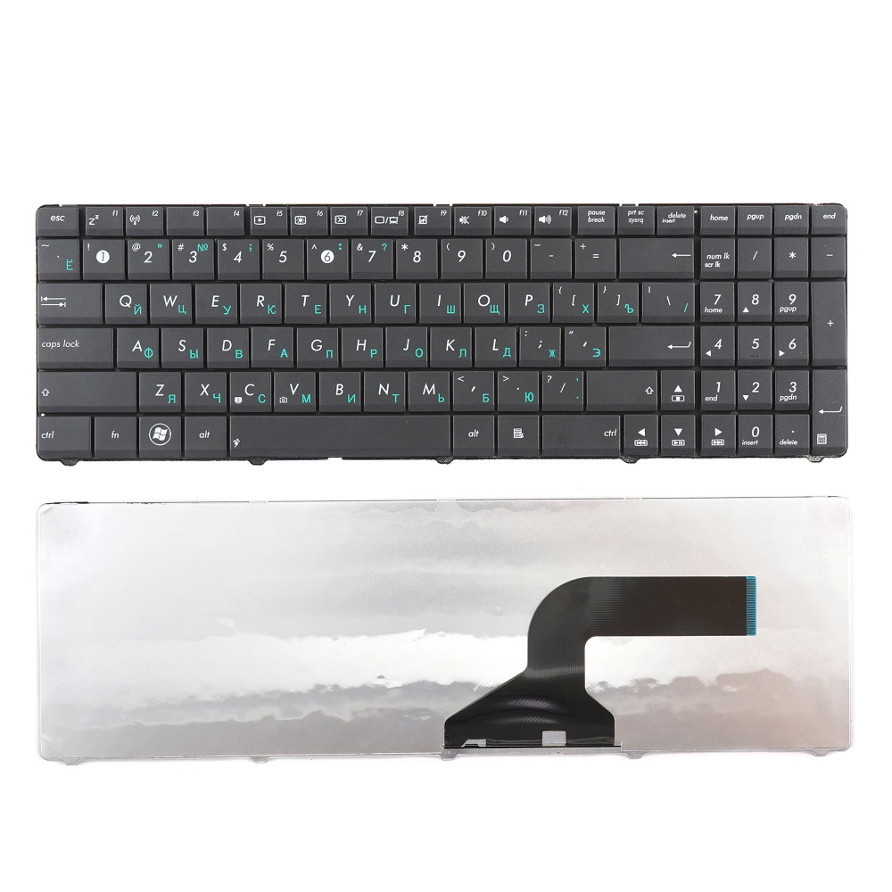 Клавиатура для ноутбука Asus A52 K52 K53 N52 N53 N60 N61 G72 Черная