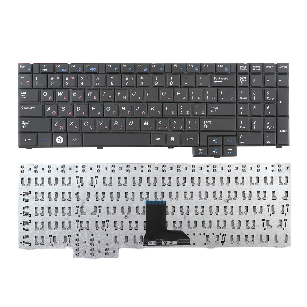 Клавиатура для ноутбука Samsung R525 R528 R530 R540 RV508 RV510 Черная