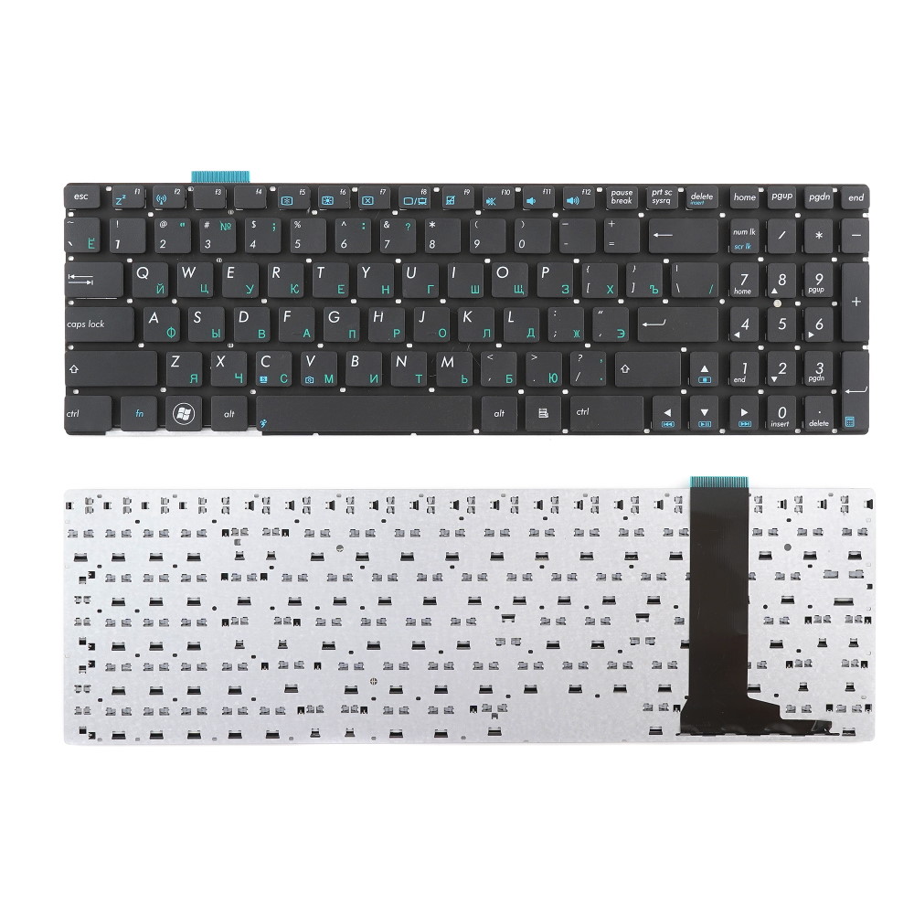 Клавиатура для ноутбука Asus N56 N76 Черная