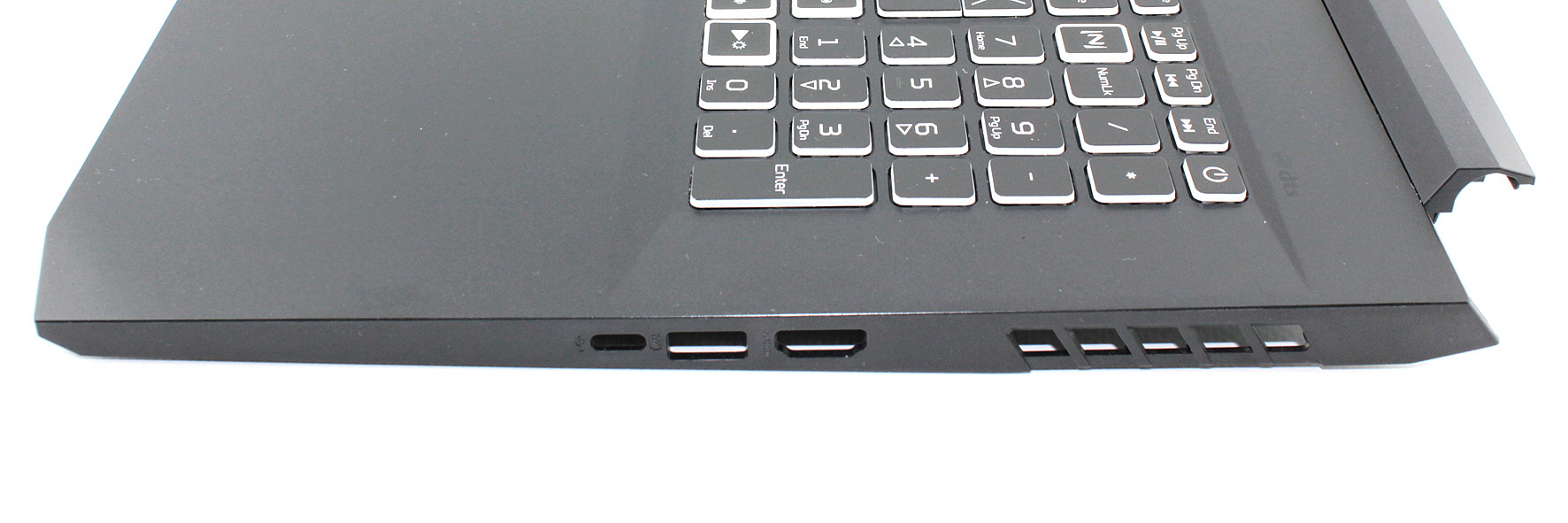 Клавиатура для ноутбука Acer Nitro 5 AN517-41 Черная с RGB-подсветкой + топкейс